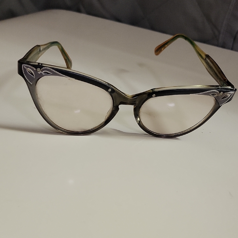 Vintage 1950 Cat Eye Glasses Women's Glasses